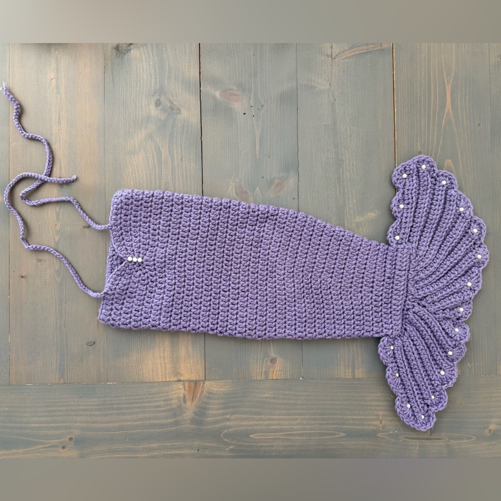 Crocheted Mermaid for Infant